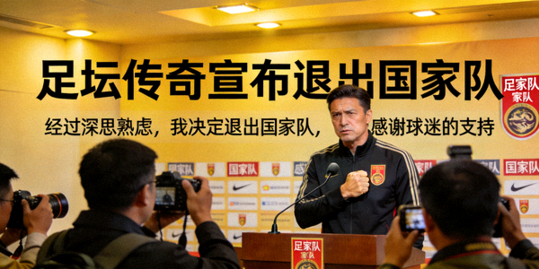 足坛传奇球星宣布退出国家队